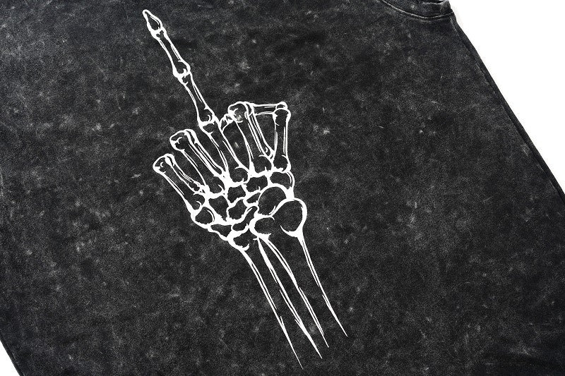 Summer New High Street INS Hip-hop Dark Black