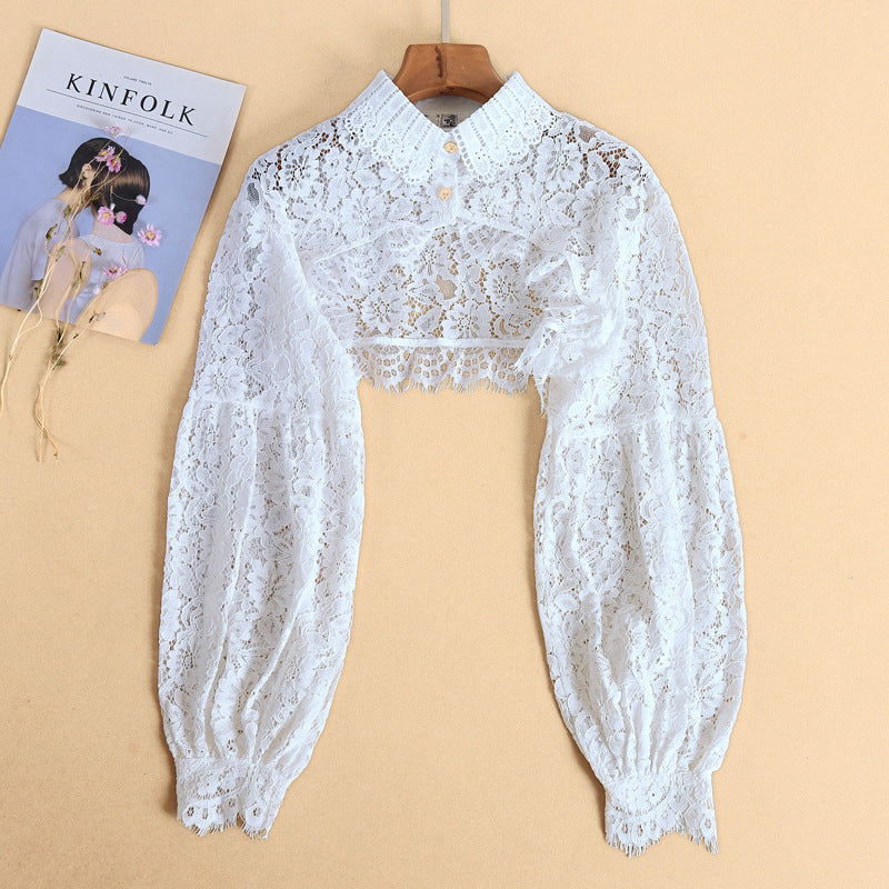 Harajuku Girl Lace Hollow Fake Collar