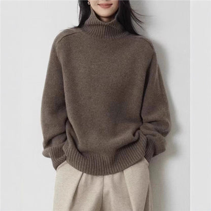 New High Neck Woolen Sweater For Women