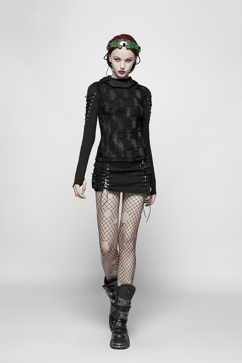 Street Style Dark Style Harajuku Women's Long Sleeved T-shirt