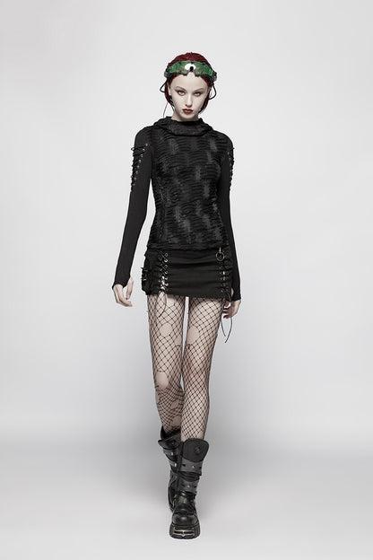 Street Style Dark Style Harajuku Women's Long Sleeved T-shirt