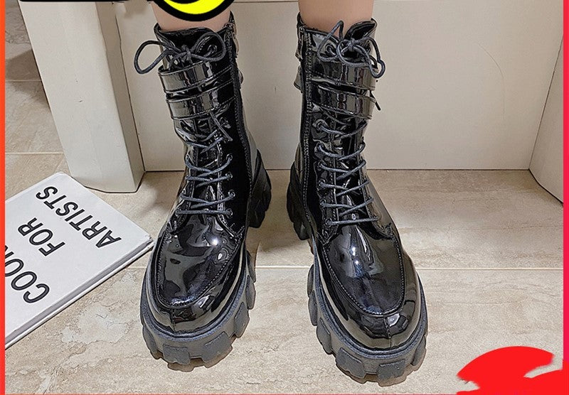 Martin boots women's new fall thick bottom increase