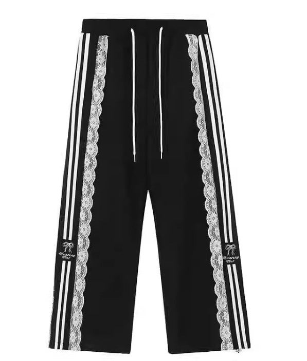 Japanese Harajuku Lace Sweatpants