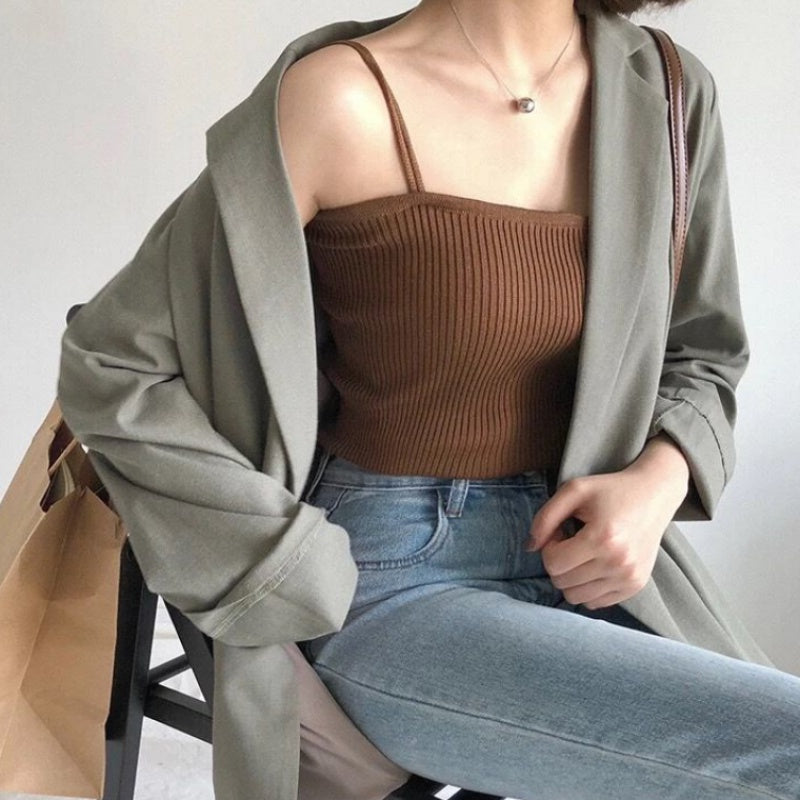 Women's camisole undershirt with camisole