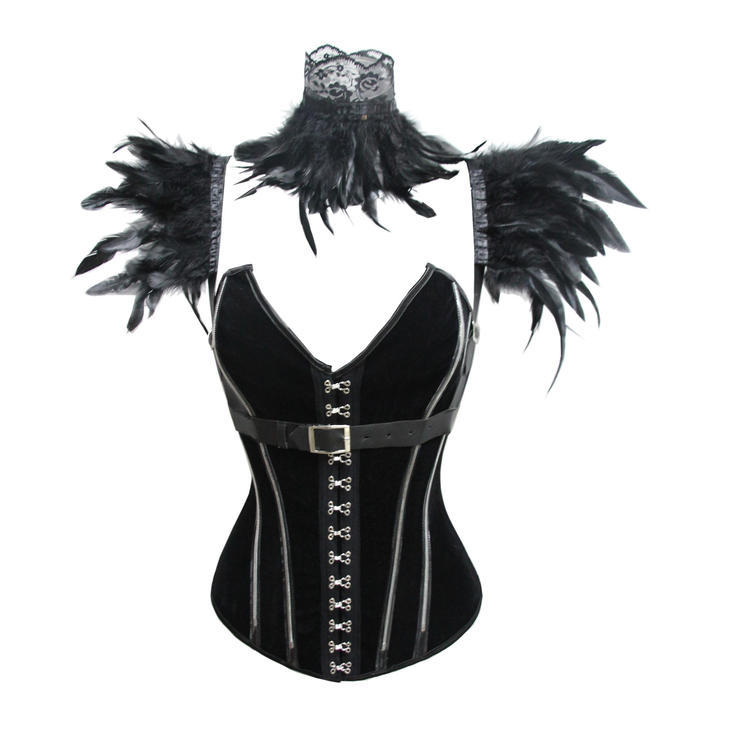 Gothic Floor-Length Skirt Punk Dark Stage Catwalk