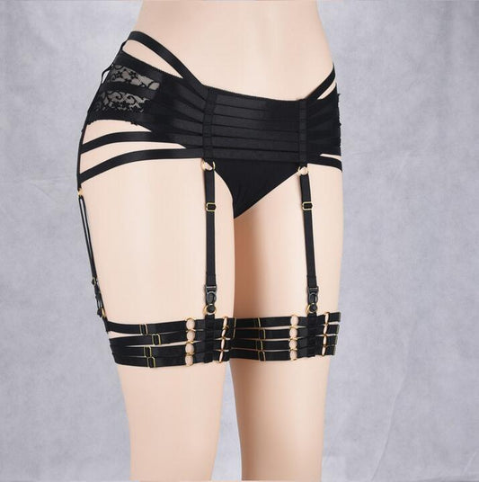 Punk Goth Harajuku Style Handmade Garter Belt