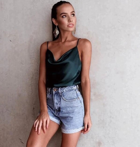 Solid color camisole