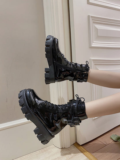 Martin boots women's new fall thick bottom increase