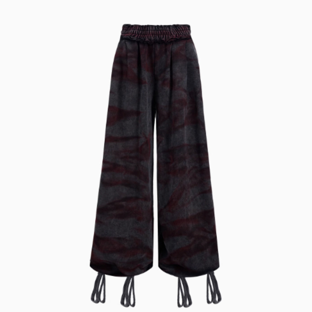 Retro Vintage Tie Dye Short Fit Hooded Sweatshirt Jacket For Men