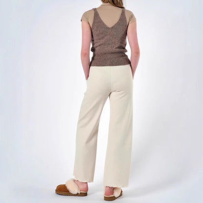 Elastic Waist Drawstring Slimming Trousers