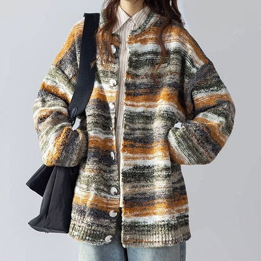 Japanese Street Harajuku Style Knitted Cardigan