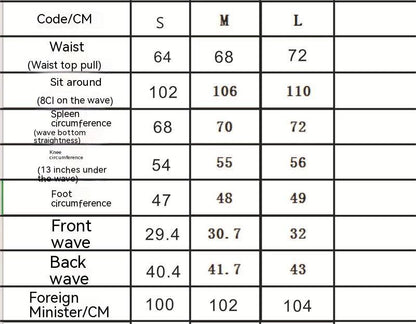 Summer Harajuku Street Retro Hot Girl Style Pattern Low Waist Workwear Casual Pants