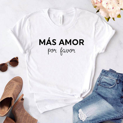 Ladies T-shirt Casual Funny T-shirt Ladies Short-sleeved Tops Couple Fashionable Harajuku