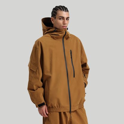 Loose Windproof Waterproof And Breathable Tooling Ski Suit