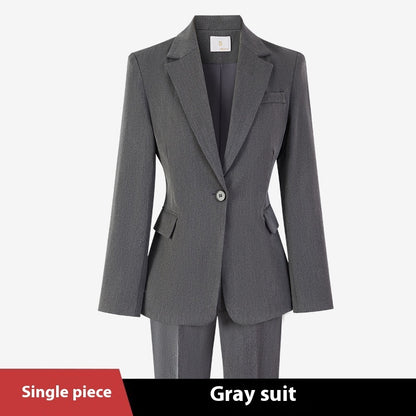 Women's Minimalist Formal Button Up Suit Jacket