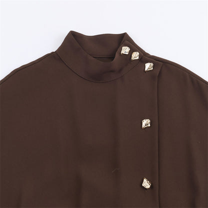 Elegant Belted Dress For Women