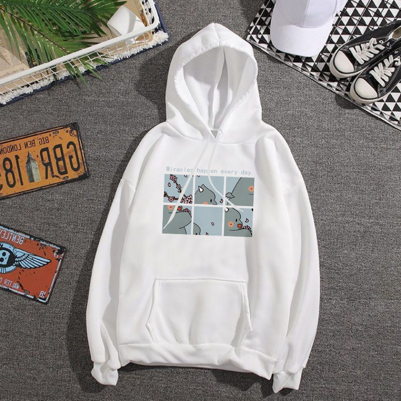 Coat Harajuku Style Loose Long-sleeved Top Trendy