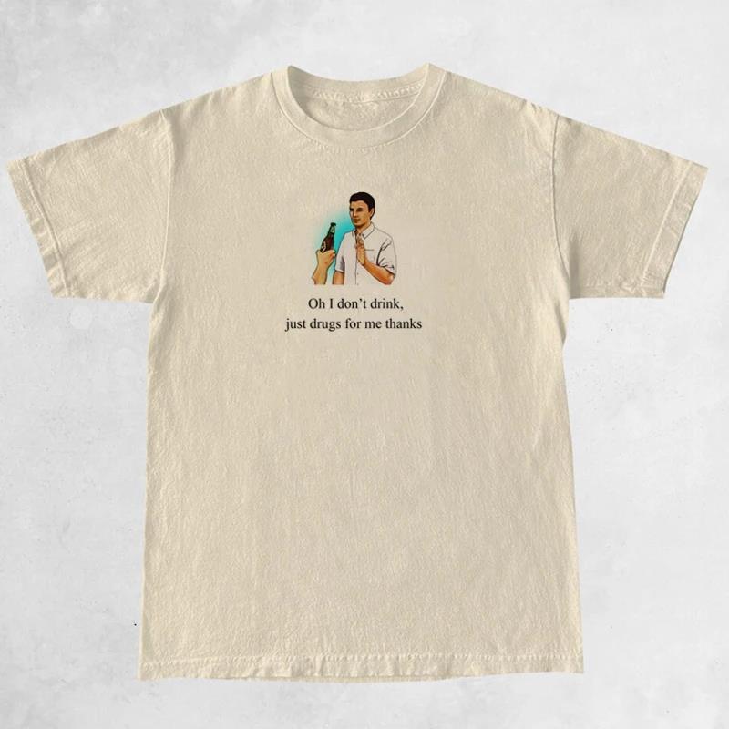 I Don't Drink Women Funny Meme T Shirt Egirl Grunge Graphic