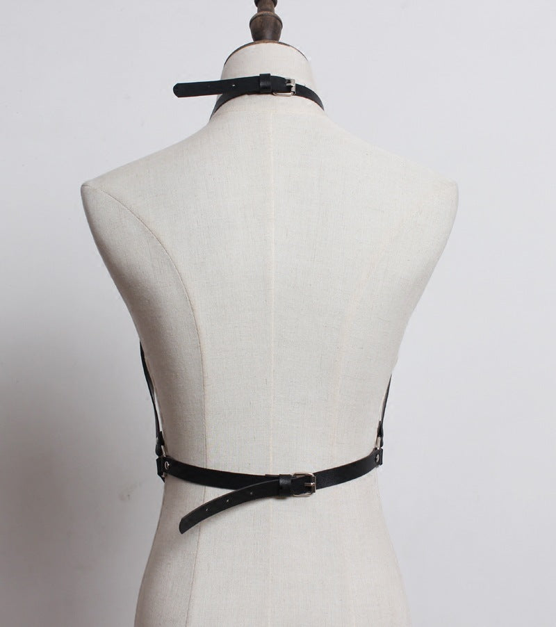 Gothic Harajuku Harness Cage Bra Underwear