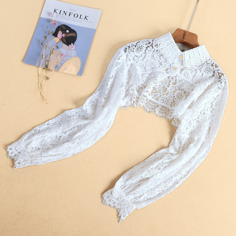 Harajuku Girl Lace Hollow Fake Collar