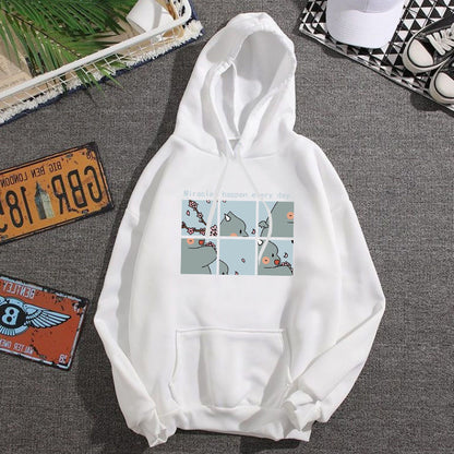 Coat Harajuku Style Loose Long-sleeved Top Trendy