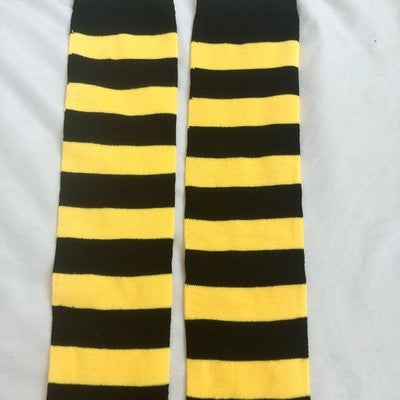 New Hot Girl Stripe Socks Streetwear Thin Leg Y2K Harajuku Lolita