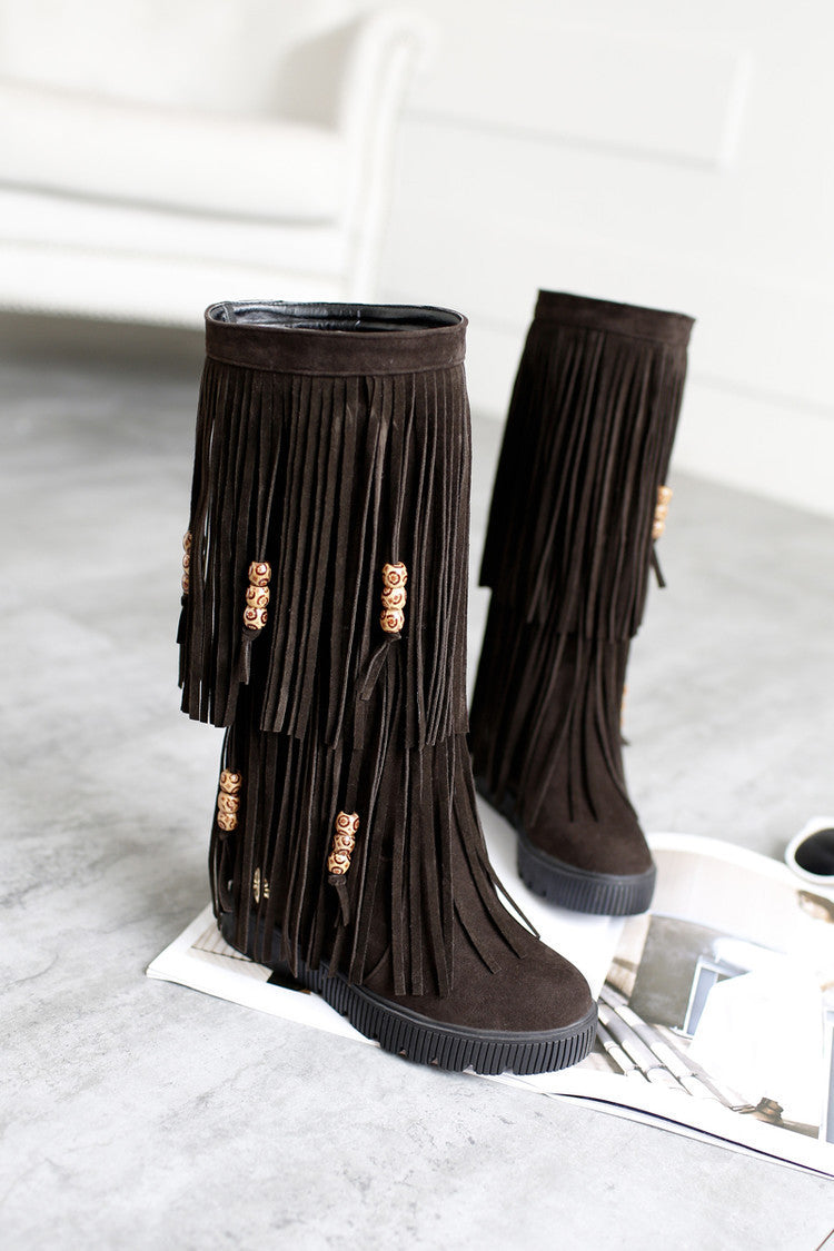 Plus Size Within The Height Of Women's Boots Sweet And Casual