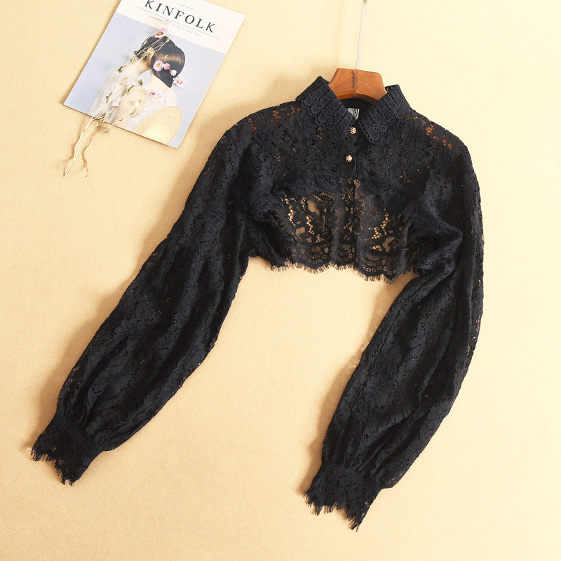 Harajuku Girl Lace Hollow Fake Collar