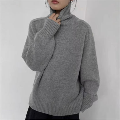 New High Neck Woolen Sweater For Women