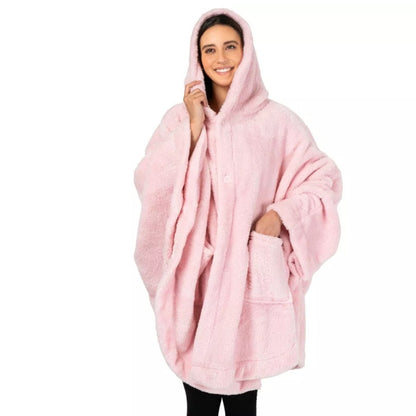 Hooded Lazy Blanket Thick Warm Arctic